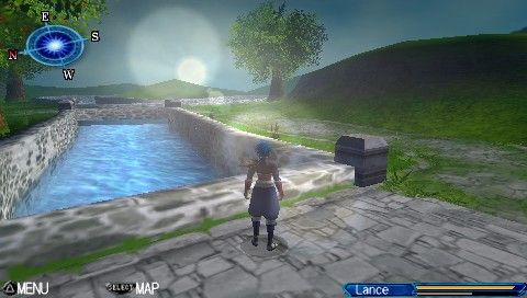 Blade Dancer: Lineage of Light (PSP) screenshot: Sometimes the scenery is nice