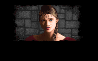 Ultima Underworld: The Stygian Abyss (DOS) screenshot: The princess, at last?..