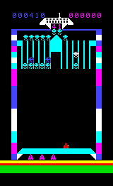 Astro Invader (Arcadia 2001) screenshot: Level 1