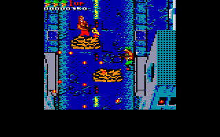 NY Warriors (Amstrad CPC) screenshot: "I'm gonna get ya!"