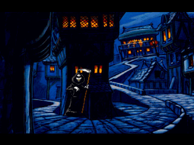 Discworld (PlayStation) screenshot: This does not bode well (Intro sequence)