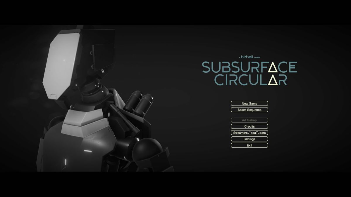 Subsurface Circular (Windows) screenshot: Main menu