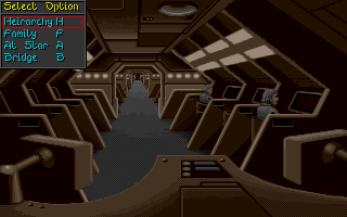 Starlord (Amiga) screenshot: Library Info - the list of nobles and family members
