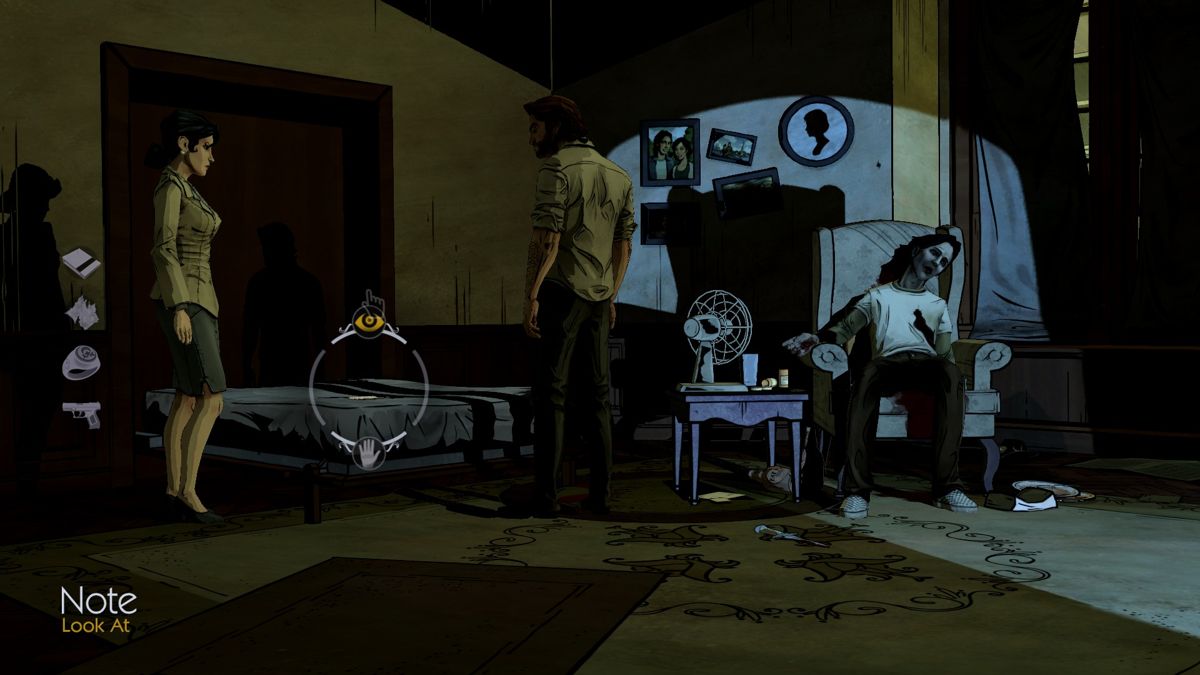 The Wolf Among Us (Windows) screenshot: Episode 1: Lawrence's apartment