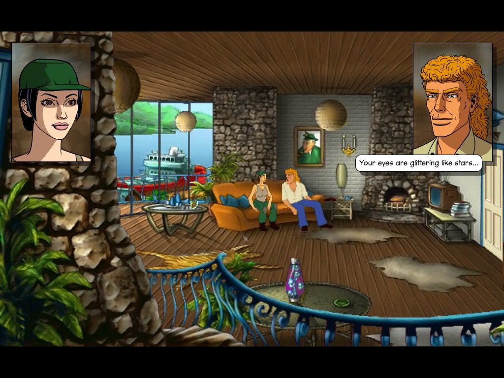 Broken Sword II: The Smoking Mirror - Remastered (Windows) screenshot: Well isn't that original