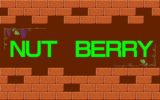 Nut Berry (PC-98) screenshot: Title screen