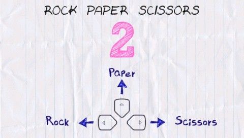 Family Games: Pen & Paper Edition! (PSP) screenshot: In some games you first play rock, paper, scissors to determine who starts.