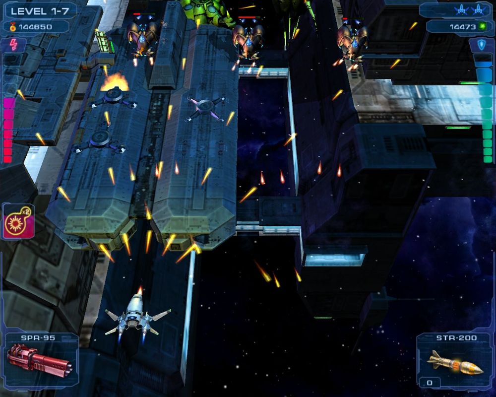 Screenshot of Astro Avenger II (Windows, 2008) - MobyGames