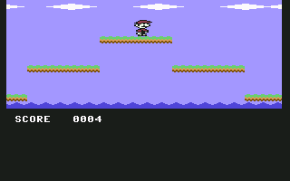 Hope to Hopp (Commodore 64) screenshot: Stage 2