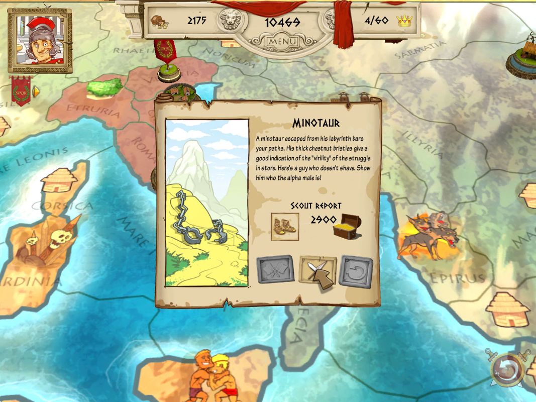 Tiny Token Empires (Windows) screenshot: A new mission!