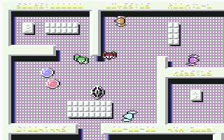 Oink! (Commodore 64) screenshot: The Tom Thug game