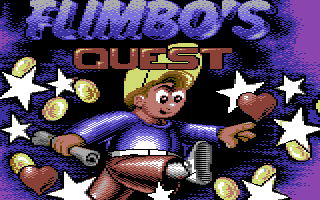 Flimbo's Quest (Commodore 64) screenshot: Loading screen