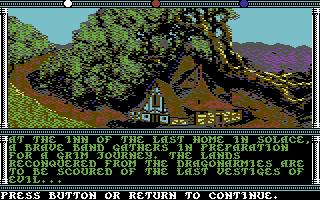 Champions of Krynn (Commodore 64) screenshot: Introduction
