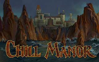 Chill Manor (DOS) screenshot: Title screen