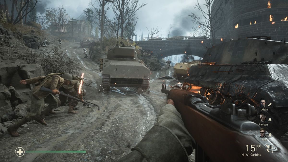 Screenshot of Call of Duty: WWII (PlayStation 4, 2017) - MobyGames