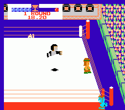 Tag Team Match: M.U.S.C.L.E. (NES) screenshot: Special Move - Claw Move