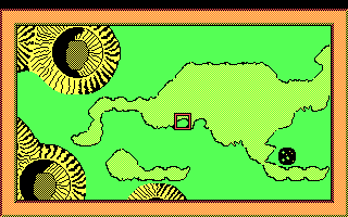 Final Frontier (DOS) screenshot: Clear territory