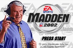 Madden NFL 2002 (2001) - MobyGames