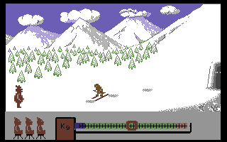 Perils of ... Bear George (Commodore 64) screenshot: Level 2
