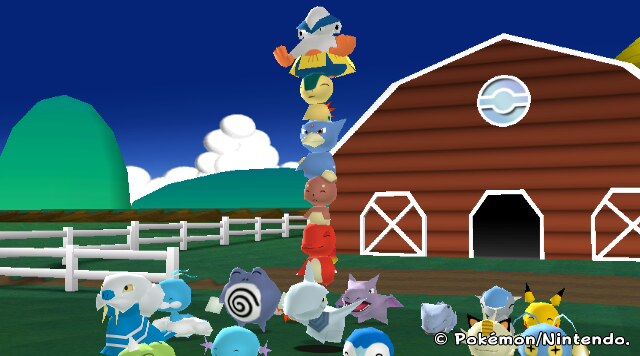 My Pokémon Ranch (Wii) screenshot: Totem Screen