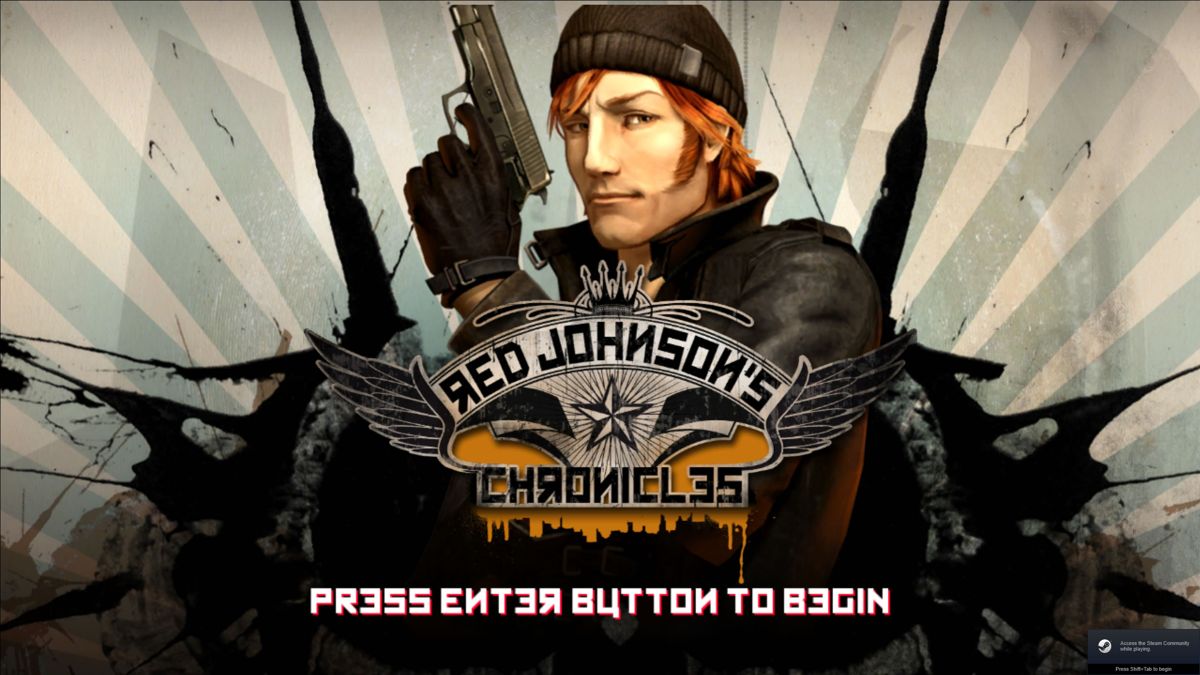 Red Johnson's Chronicles (Windows) screenshot: Title screen