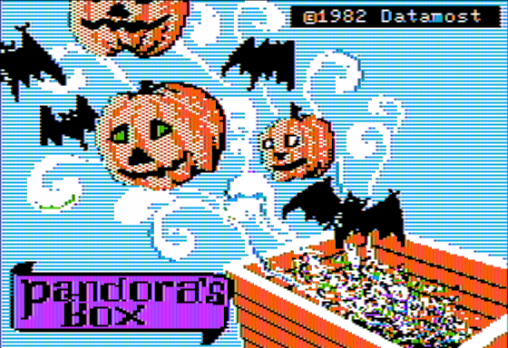 Pandora's Box (Apple II) screenshot: Introduction