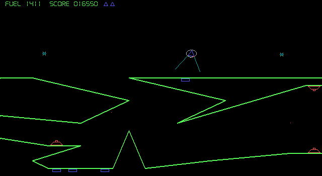 Graviton (DOS) screenshot: Of course, the planets in the second solar system are more difficult