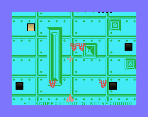 Espial (TI-99/4A) screenshot: Gameplay