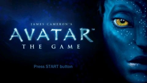 James Cameron's Avatar: The Game (PSP) screenshot: Title screen