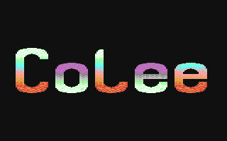 Colee (Commodore 64) screenshot: Title screen