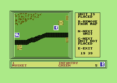 Screenshot of Johnny Reb II (Commodore 64, 1986) - MobyGames