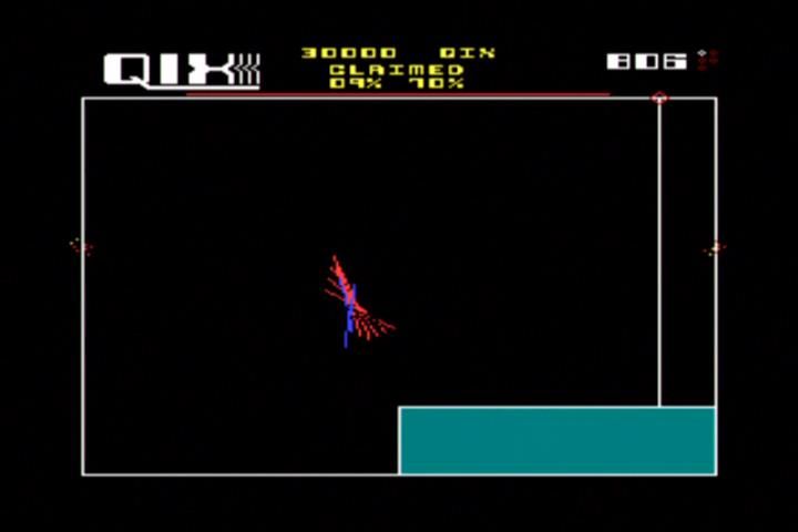 Taito Legends 2 (Xbox) screenshot: Qix