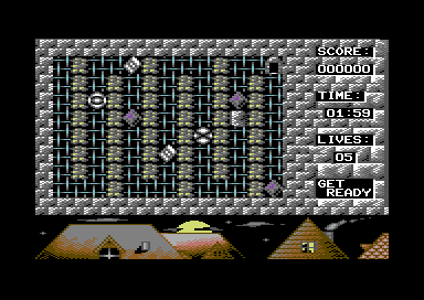 Leonardo (Commodore 64) screenshot: Get the loot.