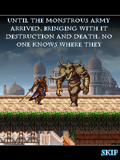 Prince of Persia: The Forgotten Sands (J2ME) screenshot: Intro