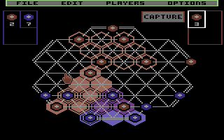 TrianGO (Commodore 64) screenshot: Looking good