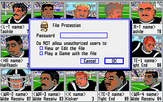 PlayMaker Football (1989) - MobyGames