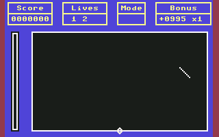 Frenzy (Commodore 64) screenshot: Starting the game