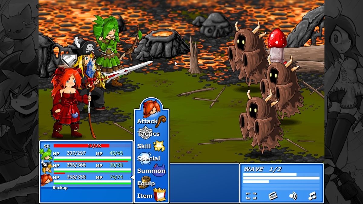 Epic Battle Fantasy 4 (Windows) screenshot: Fight!