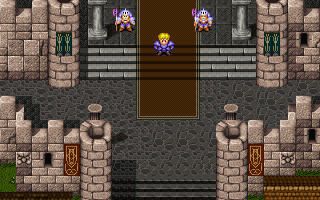 Legend of the Ancient Dragon (Windows) screenshot: The prince in his castle