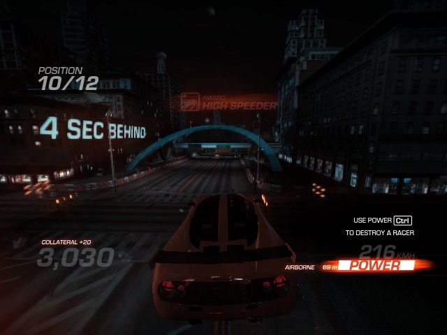 Ridge Racer: Unbounded (Windows) screenshot: Jumping