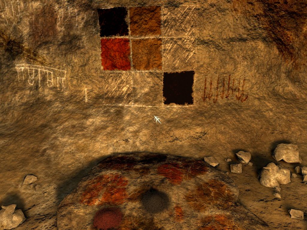 Echo: Secrets of the Lost Cavern (Windows) screenshot: This is a sort of signature left by a prehistoric artist.