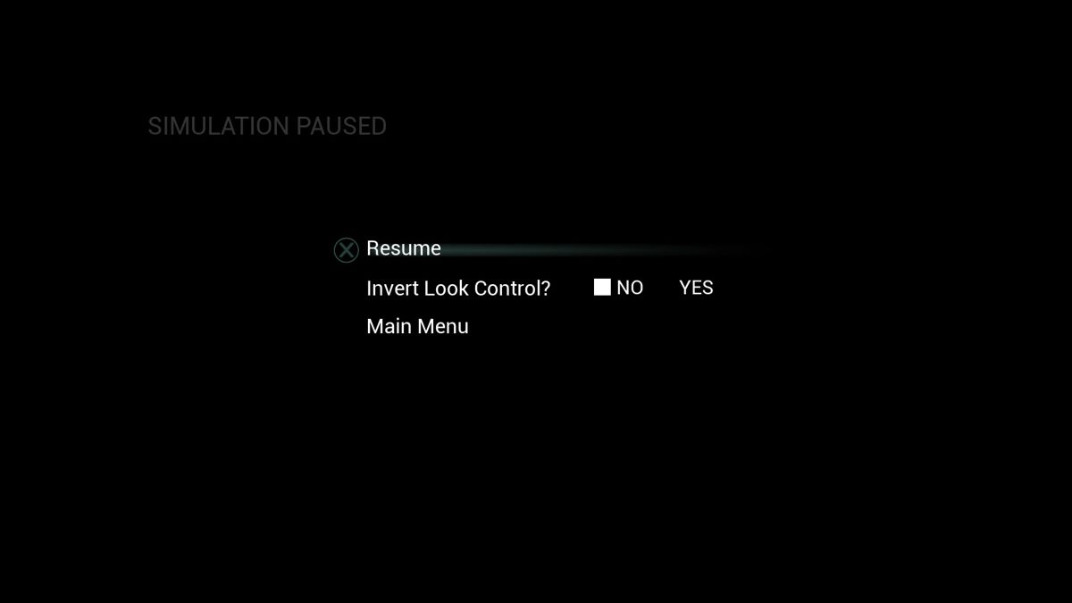 Asemblance (PlayStation 4) screenshot: Pause menu