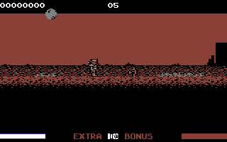 Switchblade (Commodore 64) screenshot: Beginning the game