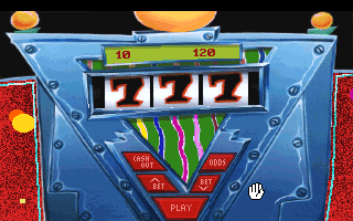 Crazy Nick's Software Picks: Leisure Suit Larry's Casino (DOS) screenshot: Slot Machine