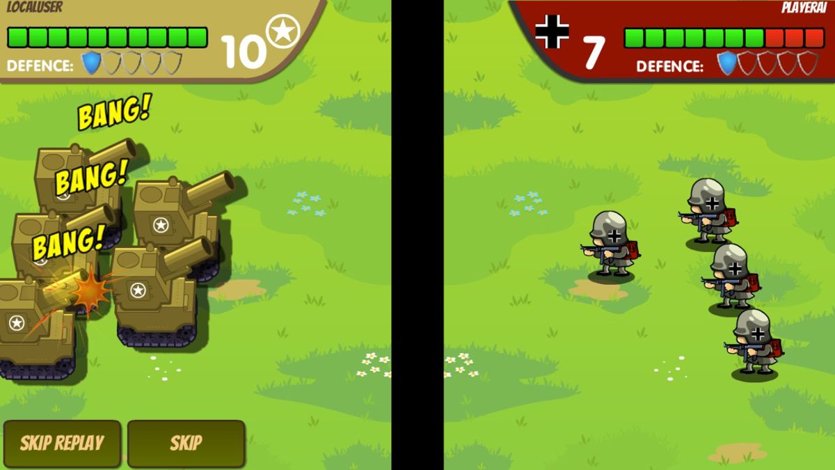 Screenshot of Front Wars (Windows, 2015) MobyGames