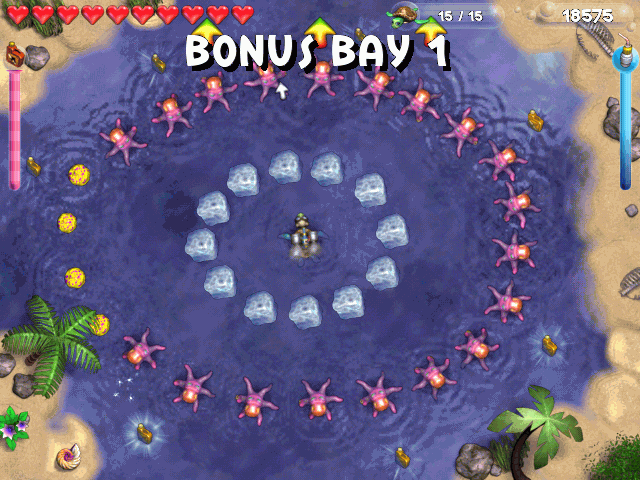 Turtle Bay (Windows) screenshot: And fun bonus bays.