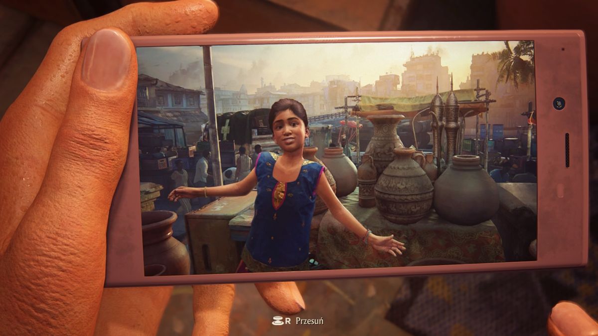 Uncharted: The Lost Legacy (PlayStation 4) screenshot: Taking a picture