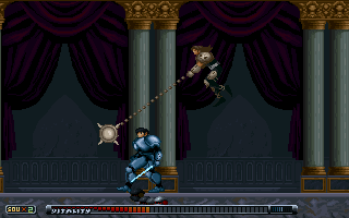 Zyclunt (DOS) screenshot: They just love using such weapons