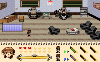 Darkside Story (DOS) screenshot: The doctor's clinic