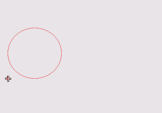 Art Alive (Genesis) screenshot: Drawing some circles